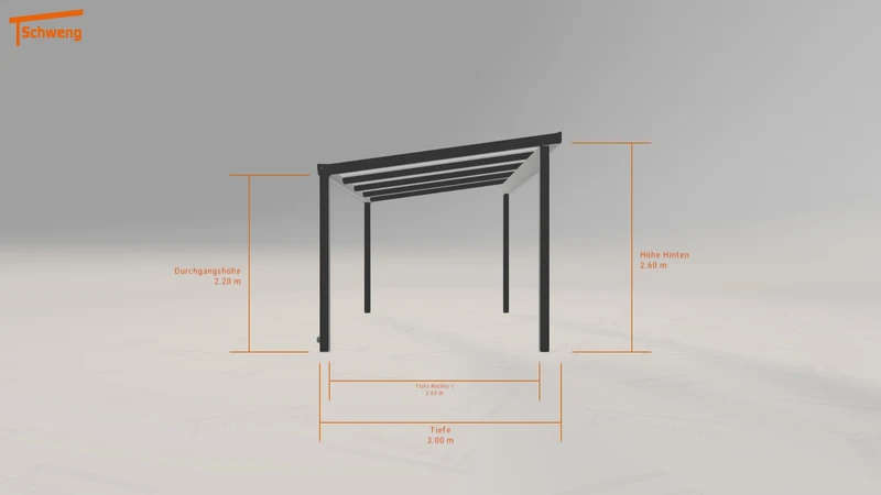 #DE Schweng Terrassenüberdachung S400 (ID dvdb3q)