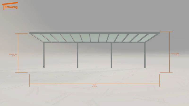 #AT Schweng Terrassenüberdachung S400 (ID 9w4kvy)