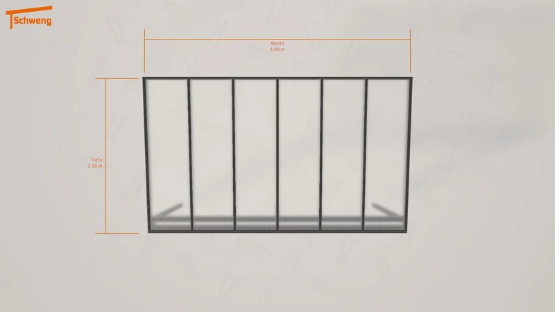 #DE Schweng Pultdachcarport S350 (ID zb92k9)