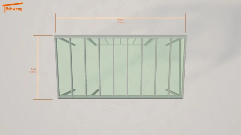 #DE Schweng Pultdachcarport S350 (ID zb3b3v) #MTG