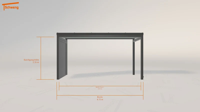 #DE Schweng Terrassenüberdachung S350 (ID x7z74j)