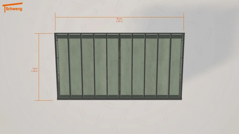 #DE Schweng Terrassenüberdachung S400 (ID 42qm32) #MTG