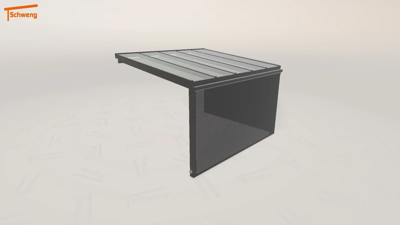 #DE Schweng Terrassenüberdachung S350 (ID k2dn8z)