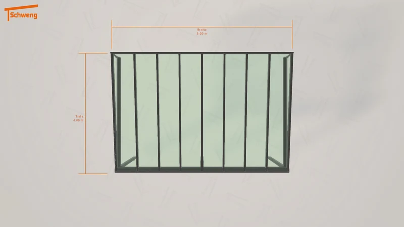 #DE Schweng Terrassenüberdachung S400 (ID w3mzvy)