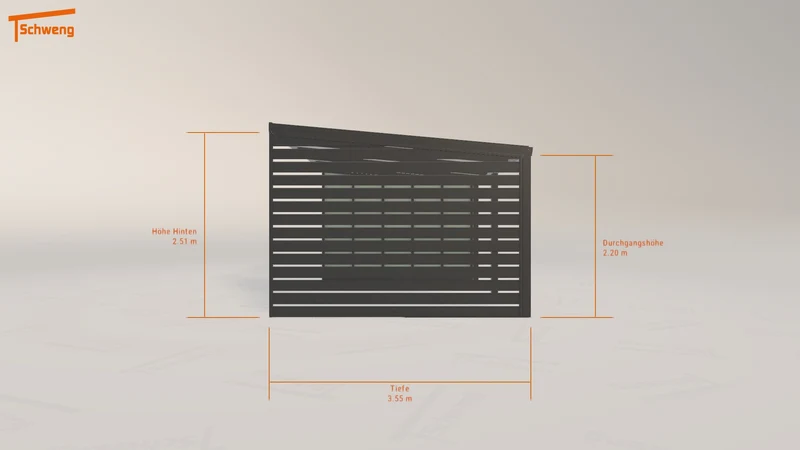 #DE Schweng Terrassenüberdachung S350 (ID k2dxgq)