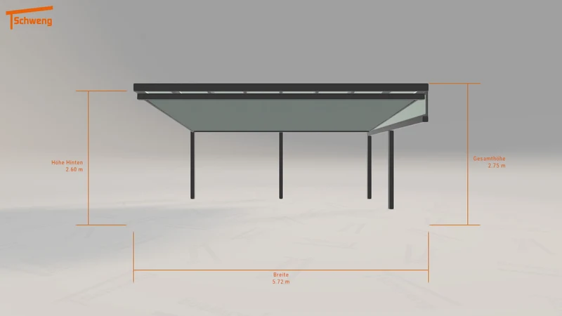 #DE Schweng Terrassenüberdachung S400 (ID w3mx2r)