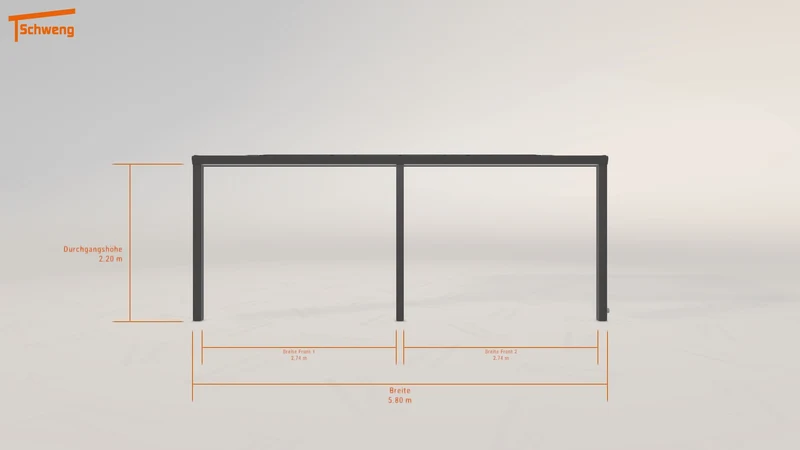 #DE Schweng Terrassenüberdachung S350 (ID pb5p92)