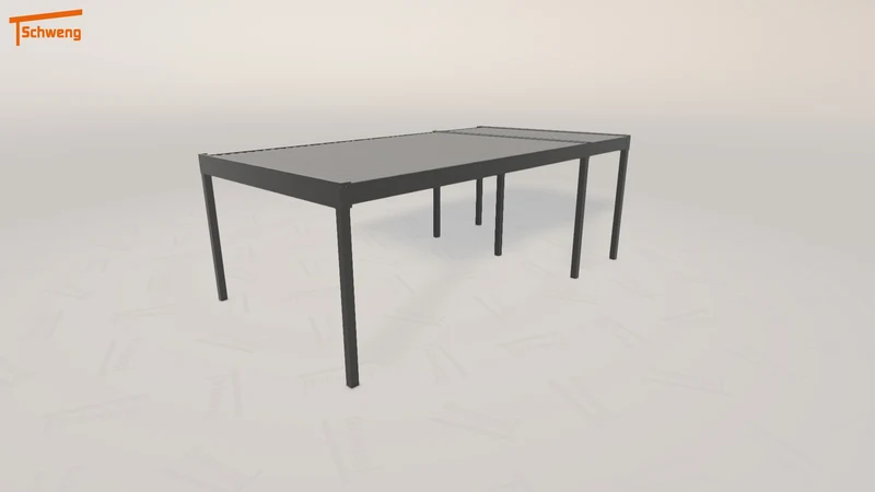 #AT Schweng Flachdachcarport C600 (ID 5mrz7v)