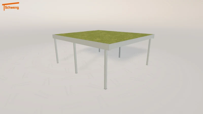 #DE Schweng Flachdachcarport C600+ (ID 5mrkwz) #MTG