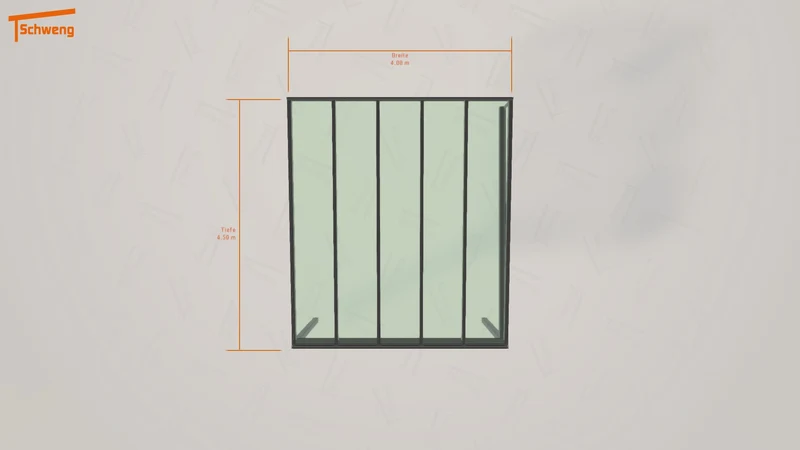 #DE Schweng Terrassenüberdachung S400 (ID w3myrz)