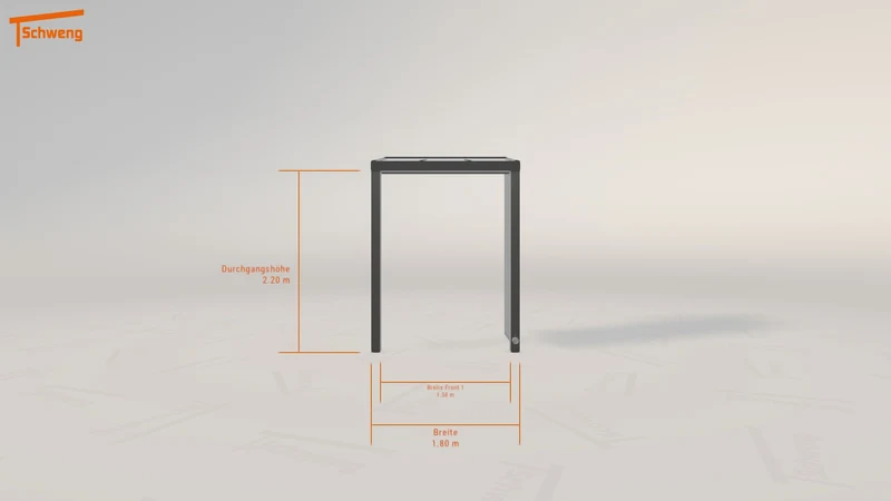 #DE Schweng Terrassenüberdachung S350 (ID 332xwn)