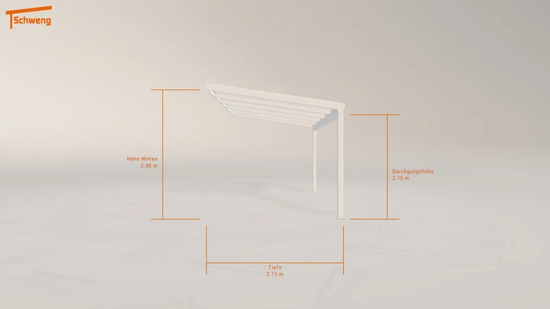 #DE Schweng Terrassenüberdachung S350 (ID qd7mjp)