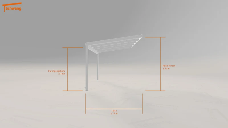 #DE Schweng Terrassenüberdachung S350 (ID qd7mjp)