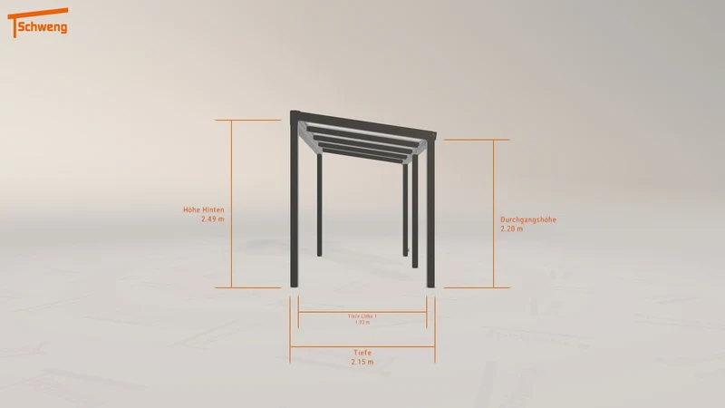 #DE Schweng Terrassenüberdachung S350 (ID 42q8z2)