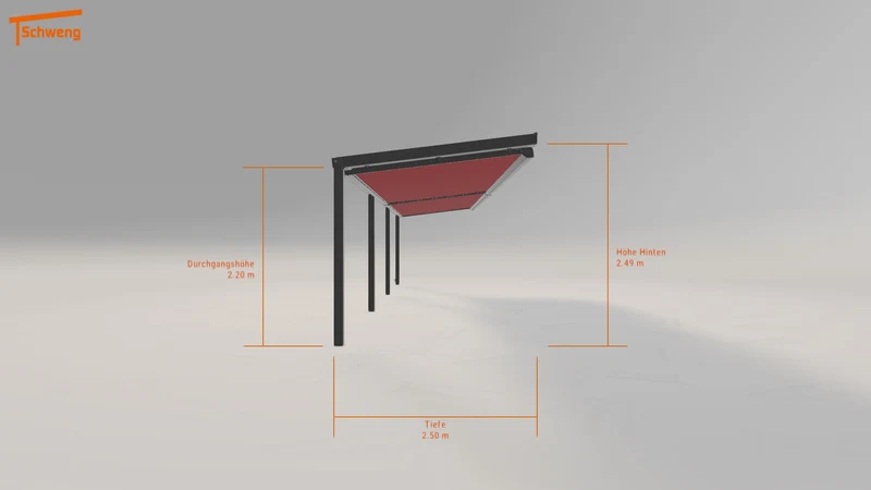 #DE Schweng Terrassenüberdachung S350 (ID x74gxj)