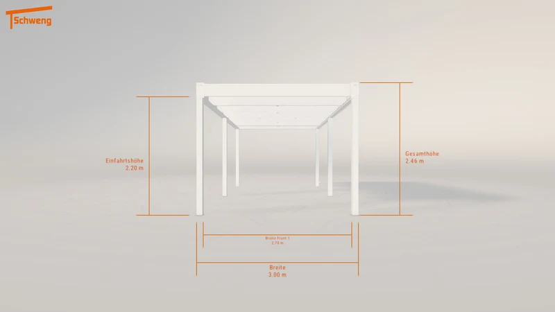#AT Schweng Flachdachcarport C600 (ID 85zgdj) #MTG