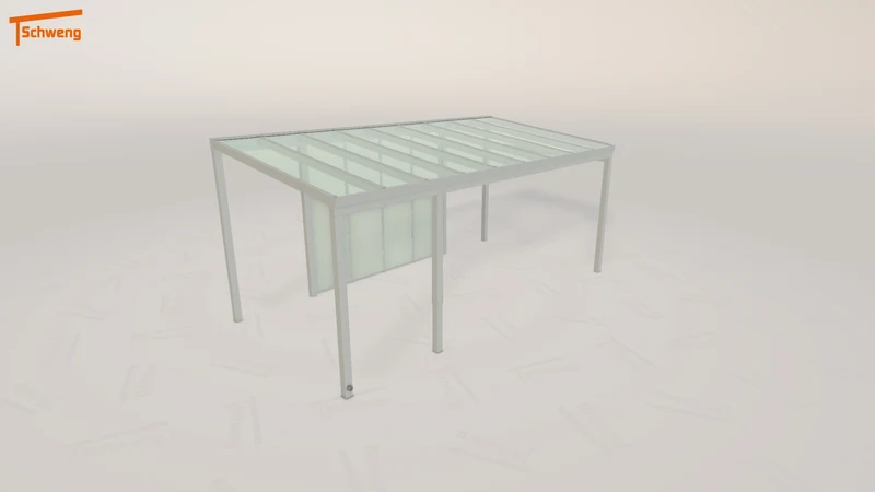 #DE Schweng Pultdachcarport S350 (ID mjknkz)