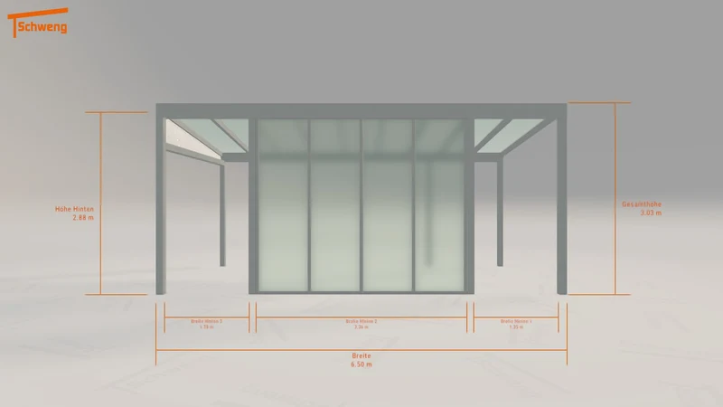 #DE Schweng Pultdachcarport S350 (ID mjknkz)