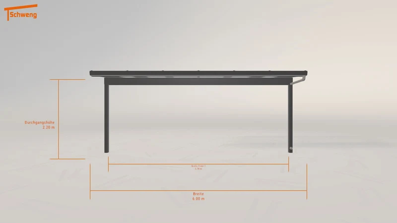 #DE Schweng Terrassenüberdachung S350 (ID mjknk5)