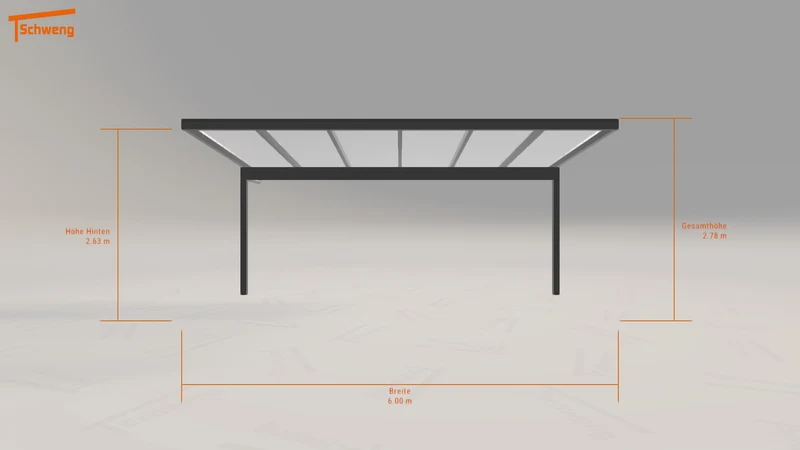 #DE Schweng Terrassenüberdachung S350 (ID mjknk5)