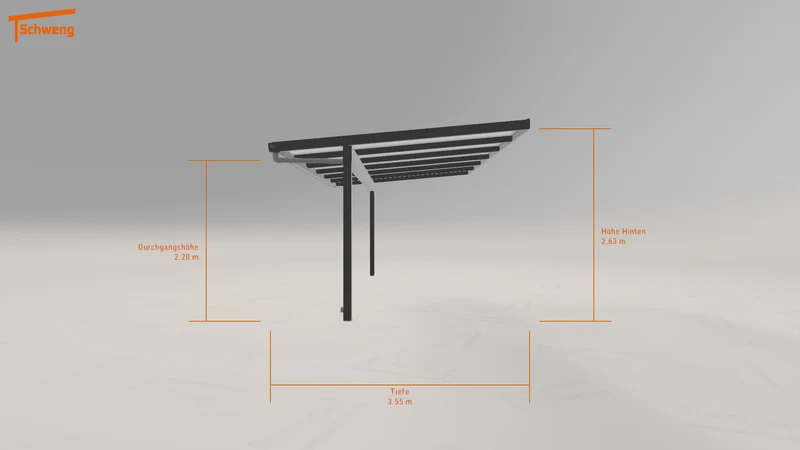 #DE Schweng Terrassenüberdachung S350 (ID mjknk5)