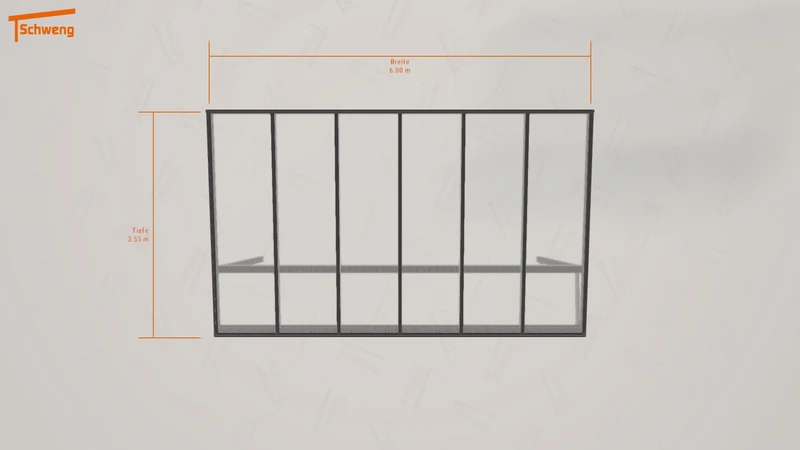 #DE Schweng Terrassenüberdachung S350 (ID mjknk5)