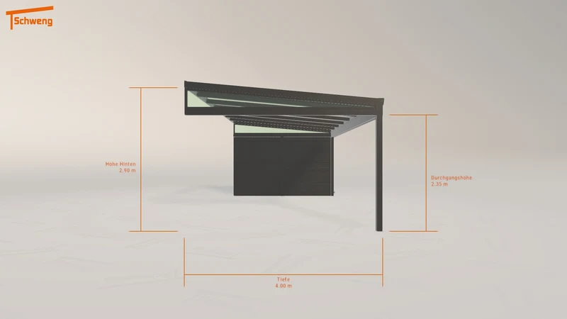 #AT Schweng Terrassenüberdachung S400 (ID 85j3r2)