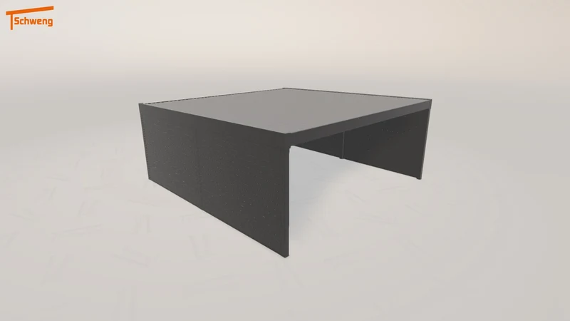 #DE Schweng Flachdachcarport C600+ (ID 5m7qdw) #MTG