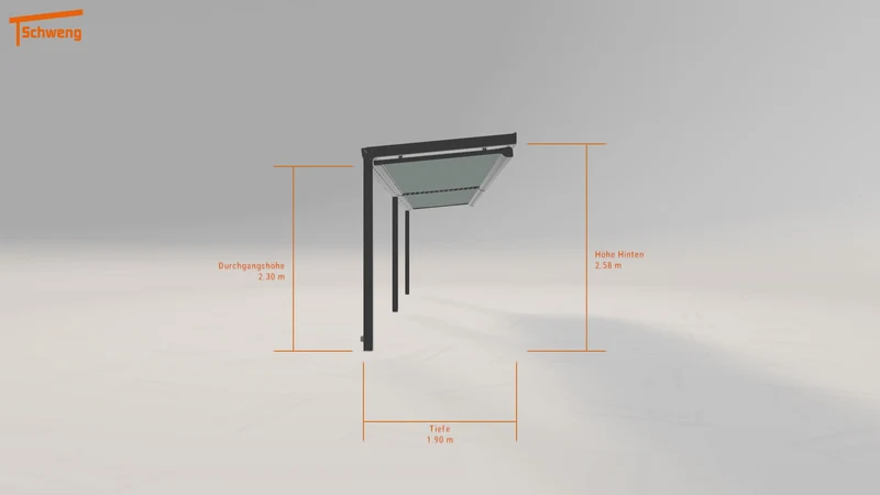#DE Schweng Terrassenüberdachung S350 (ID 9w4kxy)