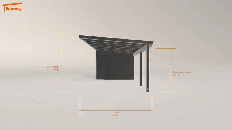#DE Schweng Pultdachcarport S400 (ID 2q4y59) #MTG