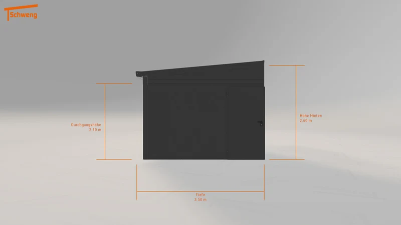 #DE Schweng Pultdachcarport S400 (ID 2q4y59) #MTG