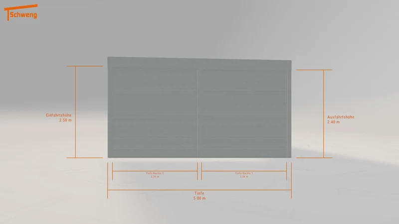#DE Schweng Flachdachcarport C600 (ID g7vmy4) #MTG