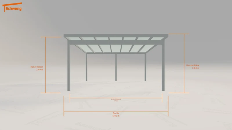 #DE Schweng Pultdachcarport S400 (ID 773vyq)