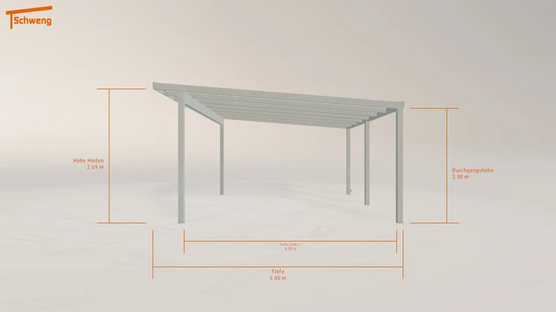 #DE Schweng Pultdachcarport S400 (ID 773vyq)
