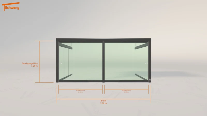#DE Schweng Terrassenüberdachung S400 (ID 7738wz)