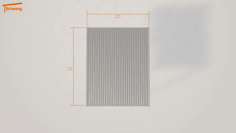 #AT Schweng Flachdachcarport C600 (ID w3mw2r)