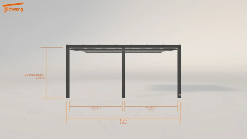 #DE Schweng Terrassenüberdachung S350 (ID ygmjzv)