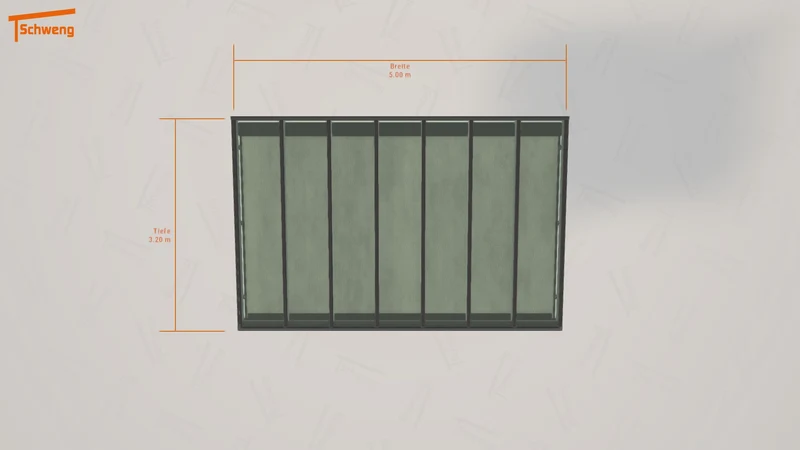 #DE Schweng Terrassenüberdachung S350 (ID ygmjzv)