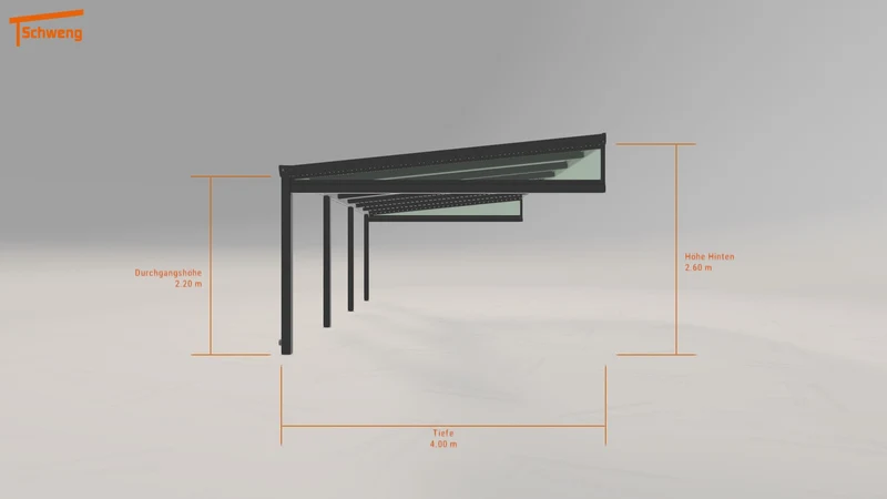#DE Schweng Terrassenüberdachung S400 (ID 5mrzrv)