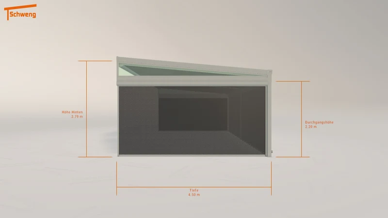#DE Schweng Terrassenüberdachung S400 (ID jjmw3m)
