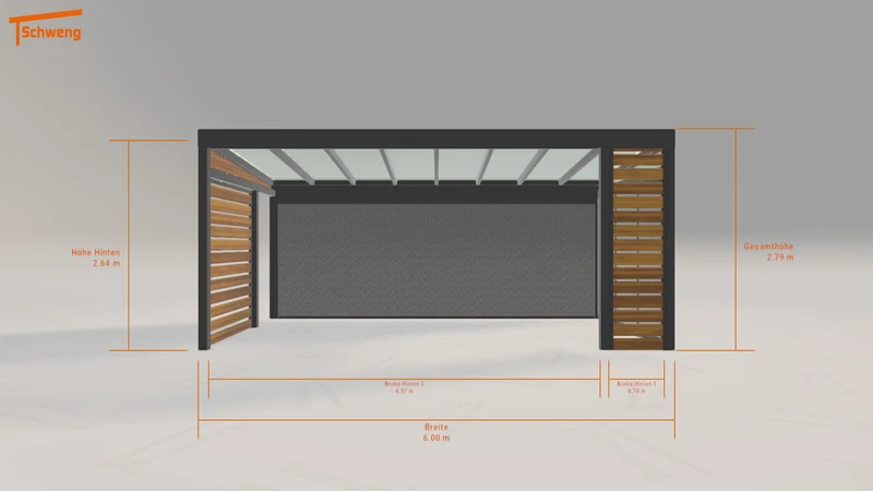 #DE Schweng Terrassenüberdachung S400 (ID x74ykd)