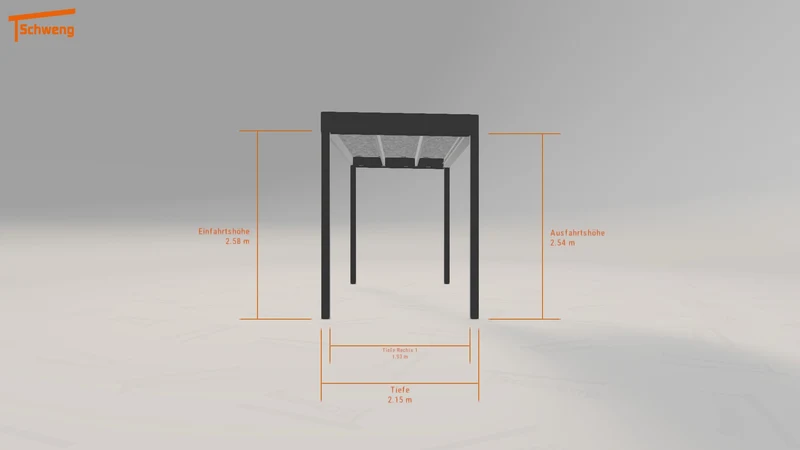 #DE Schweng Flachdachcarport C600 (ID 2q4p5r) #MTG