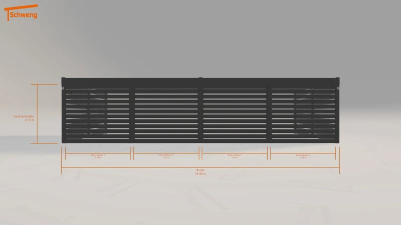 #DE Schweng Flachdachcarport C600 (ID 42qvgy) #MTG