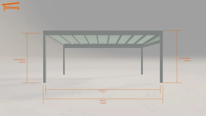 #DE Schweng Pultdachcarport S400 (ID 42qvky) #MTG