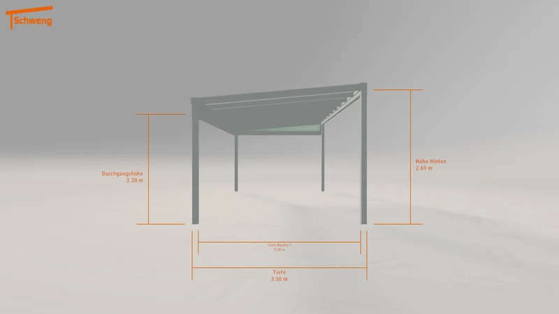 #DE Schweng Pultdachcarport S400 (ID 42qvky) #MTG