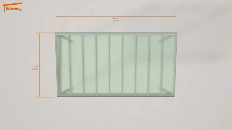 #DE Schweng Pultdachcarport S400 (ID 42qvky) #MTG