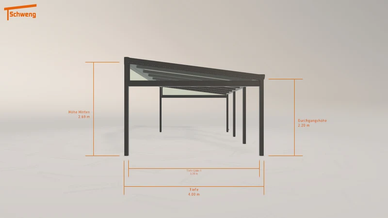 #DE Schweng Terrassenüberdachung S400 (ID 2q4m5q)