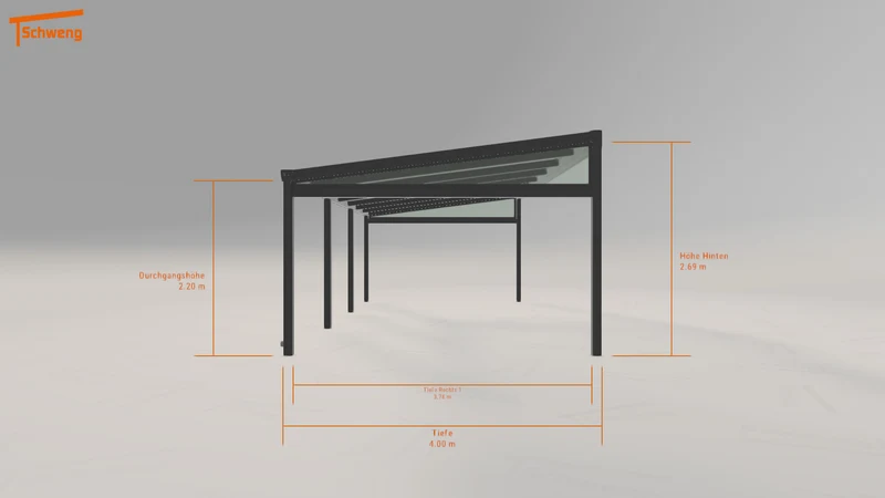 #DE Schweng Terrassenüberdachung S400 (ID 2q4m5q)