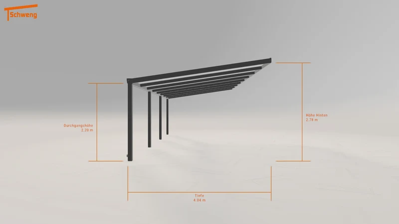 #DE Schweng Terrassenüberdachung S400 (ID zb9y94)