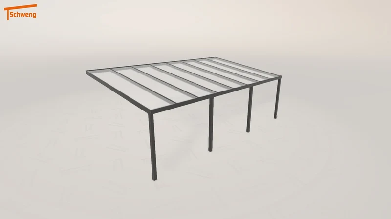 #DE Schweng Pultdachcarport S400 (ID 773k3x)